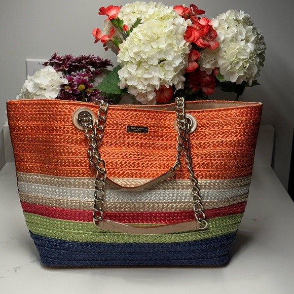 Kate Spade New York Chelsea Market Valencia Tote Shoulder Bag EUC - Picture 1 of 13